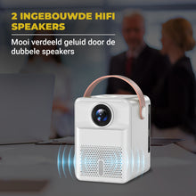 Draagbare Mini Beamer - 1280×720 - USB - HDMI - Streamen Vanaf Je Telefoon Met WiFi - Mini Beamer Smartphone - Mini Projector Smartphone