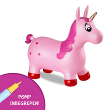 SEZGoods Skippy Dier Unicorn - Roze - Inclusief Pomp - Vanaf 18 Maanden