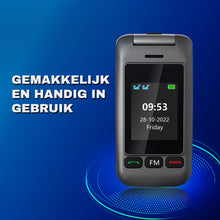 Senioren Mobiele Telefoon 4G - Senioren Telefoon Grote Toetsen - Zwart - Senioren GSM