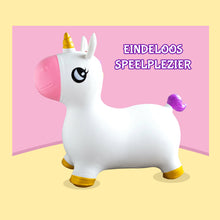 SEZGoods Skippy Dier Unicorn - Wit - Inclusief Pomp - Vanaf 18 Maanden