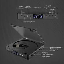 SezGoods DVD Speler Met HDMI - Universeel - Zwart - Draagbare Dvd Speler - Externe Dvd Speler Voor Laptop