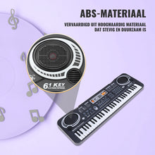 SEZGoods Elektrische Piano - 61 Toetsen - Piano Keyboard - Digitale Piano - Keyboard Piano - Kinder Keyboard