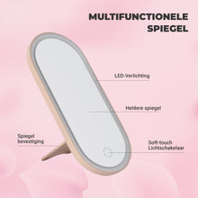 Beautycase Met LED Spiegel- Roze - Make Up Organizer - Make Up Koffer Meisjes - Make Up Koffer Kinderen - Make Up Set Voor Meisjes - Reisformaat