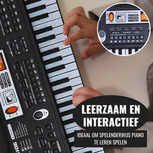 SEZGoods Elektrische Piano - 61 Toetsen - Piano Keyboard - Digitale Piano - Keyboard Piano - Kinder Keyboard