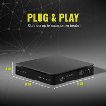 SezGoods DVD Speler Met HDMI - Universeel - Zwart - Draagbare Dvd Speler - Externe Dvd Speler Voor Laptop