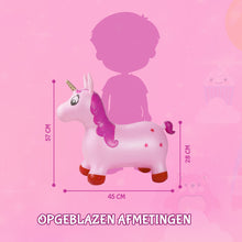 SEZGoods Skippy Dier Unicorn - Roze - Inclusief Pomp - Vanaf 18 Maanden