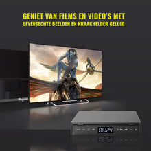 SezGoods DVD Speler Met HDMI - Universeel - Zwart - Draagbare Dvd Speler - Externe Dvd Speler Voor Laptop