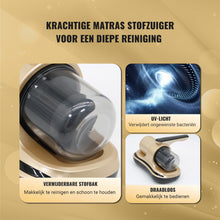 SEZGoods Matras Stofzuiger - Auto Stofzuiger Draadloos - Handstofzuiger - Anti-Huisstofmijt - Matras Reiniger