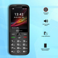 Senioren Telefoon Grote Toetsen - Zwart - Senioren GSM - Senioren Mobiele Telefoon 3G