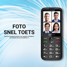 Senioren Telefoon Grote Toetsen - Zwart - Senioren GSM - Senioren Mobiele Telefoon 3G