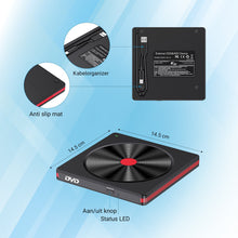 SezGoods CD Speler Voor Laptop - Blu-ray Compabiliteit - Universeel - Plug & Play - Zwart
