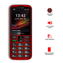 Senioren Telefoon Grote Toetsen - Senioren Mobiele Telefoon 3G - Senioren GSM - Simlock Vrij