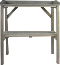 Luxury Garden Work Table - Gray - Spruce Wood - 38x78x82 (lxwxh) - Outdoor Potting Table - Plant Table - Garden Workbench