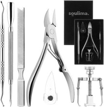 Professionele Pedicureset Met Nageltang & Nagelknipper Voor Ingegroeide Teennagel - 6-delig - Nagelbeugeltjes Ingegroeide Nagel - Teennagel Corrector - Bokkenpootje Nagels
