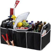 Trunk Storage Box - 3 Compartments - Foldable - Trunk Organizer - Trunk Bag - Trunk Bag - Trunk Organizer Car - Stayhold