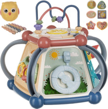 Würfel für pädagogische Aktivitäten – Spielwürfel – Perlenspirale – Entwicklung von Kindern und Kleinkindern – pädagogisch – Formsortierung – Aktivitätszentrum Baby – Babygeschenk