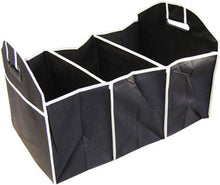 Trunk Storage Box - 3 Compartments - Foldable - Trunk Organizer - Trunk Bag - Trunk Bag - Trunk Organizer Car - Stayhold