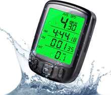 Multifunctionele Fietscomputer - Fiets Snelheidsmeter - 27 functies - Kilometerteller voor Fiets of Motor - Waterdicht - Dag & Nachtmodus - Zwart