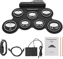 Electric Drum Kit - Includes Drum Sticks - Drum Kit for Children - Drum Pad - Electronic Drum Kit - Children's Drum Kit