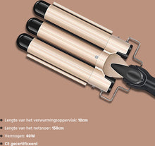 Professionele Wafeltang Haar - Wave Krultang - Golvenkrultang - Waver - Wavertang - Mini Krultang