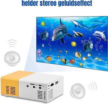 Universele J9 Mini Beamer - 1280×800 - USB - HDMI - 1000 Lumen - Mini Beamer Smartphone - Mini Projector Smartphone