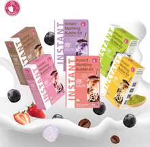 Maak Je Eigen Bubble Tea Pakket - 16 Stuks - 4 Verschillende Smaken - Tapioca Parels voor Bubble Tea - Tapioca Pearls - Boba Tapioca Ballen - Bubble Tea Parels - Japans Snoep