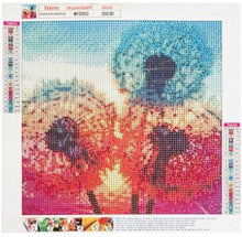 Diamond Painting - Dandelion - 30x30cm - Mosaic Package Adults
