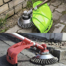 Universele Staalborstel Bosmaaier - 20CM - Max. Toerental 10.000 p/m - Onkruidborstel Voor Bosmaaier - Onkruidverwijderaar - Voegenborstel