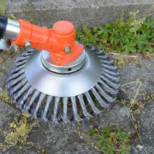Universele Staalborstel Bosmaaier - 20CM - Max. Toerental 10.000 p/m - Onkruidborstel Voor Bosmaaier - Onkruidverwijderaar - Voegenborstel