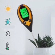 Multifunctionele PH meter - 4 in1 Ph meter digitaal - Ph meter grond - Grondmeter - Vochtmeter