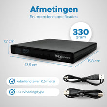 Universele CD Speler Voor Laptop - CD Speler Draagbare - CD Speler Met USB - CD-Spelercomponent - Externe CD Speler - Externe DVD Speler Voor Laptop