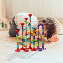 Marble Run Pipeline Toys Set - 93 Delig - Inclusief 30 Knikkers - Marble Rush - Knikkerbaan - Leuk als Cadeau
