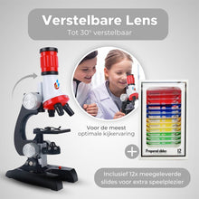 Microscoop met accessoires - Inclusief 12 Extra Slides - Kindermicroscoop 100X-900X - Microscoop voor kinderen - Educatief Speelgoed - Kinder Microscoop - Microscope - Telescope - Leuk Als Cadeau