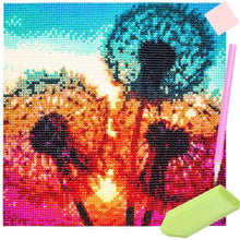 Diamond Painting - Dandelion - 30x30cm - Mosaic Package Adults