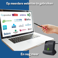 STOBE eID Kaartlezer België - Identiteitskaartlezer & multi Card Reader - SD - SIM - TF - Kaartlezer Identiteitskaart België