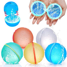 Herbruikbare Waterballonnen - 6 stuks - Inclusief Opbergzak - Ballonnen Zelfsluitend - Waterballonnen - Waterbal
