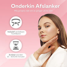 Luxe Kaaklijn trainer - Gezichtsmassage apparaat - Huidverjongingsapparaat - Onderkin Afslanker - Dubbele Kin - Wit