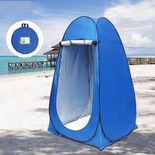 Universele Douchetent - Blauw - 110x110x190(lxbxh) - Schuurtent Camping - Omkleedtent - Waterbestendig - Opvouwbaar - Incl. Opbergtas