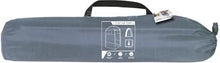 Luxury Shower Tent - Gray/Red - 110x110x190 (lxwxh) - Shed tent Camping - Changing tent - Water resistant - Foldable - Incl. Storage bag