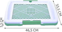 Hondentoilet Kunstgras - 3 laags - 46 x 33 x 6cm - Puppy Pads - Zindelijkheidstraining Hond - Training Pads Puppy - Hondenmat