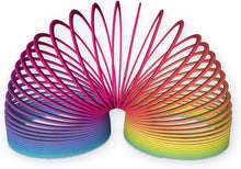 Magic Spring Trapveer  - Regenboog kleur - Magic spring - Mega grote traploper 100 mm x 100 mm - Spiraal - Loopveer - Trapveren voor kinderen vanaf 3 jaar - Leuk als Cadeau