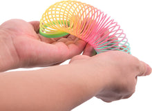 Magic Spring Trapveer  - Regenboog kleur - Magic spring - Mini traploper - Spiraal - Loopveer - Trapveren voor kinderen vanaf 3 jaar