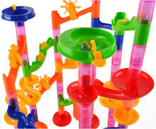 Marble Run Pipeline Toys Set - 105 Delig - Marble Rush - Knikkerbaan - Marble Race Baan - Knikker Race - Knikkeren - Leuk als Cadeau