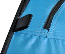 Universele Douchetent - Blauw - 110x110x190(lxbxh) - Schuurtent Camping - Omkleedtent - Waterbestendig - Opvouwbaar - Incl. Opbergtas