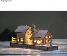 Miniatuur Bouwpakket Volwassenen - 2 Huisjes - 52 Delig - 31,7x9,4x14  - Bouwpakketten Volwassenen - Miniatuur Huisjes Bouwpakket - Miniatuur DIY