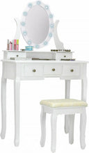 Luxury Dressing Table With Mirror And Lighting - Including Stool - Dressing Table For Girls - Dressing Table Children - Make Up Table With Mirror - Make Up Table Children