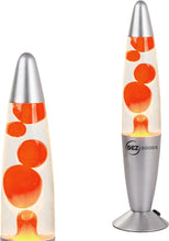 Lavalamp - Lavalampen - Lavalamp Oranje 34 cm - Leuk als Cadeau