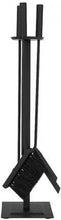 Luxe Haardset - 3 Delig - Zwart - Openhaard Set - Haardstel - Haardset Voor Houtkachel - Vuurpook - Bezem - Pook - Schep