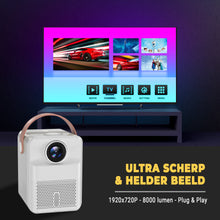 Draagbare Mini Beamer - 1280×720 - USB - HDMI - Streamen Vanaf Je Telefoon Met WiFi - Mini Beamer Smartphone - Mini Projector Smartphone