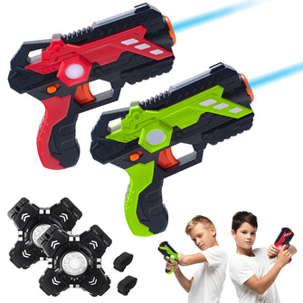 Complete Laser Tag Set for Children - 2 Persons - Including Vest - Laser Tag Pistols - Toy Gun